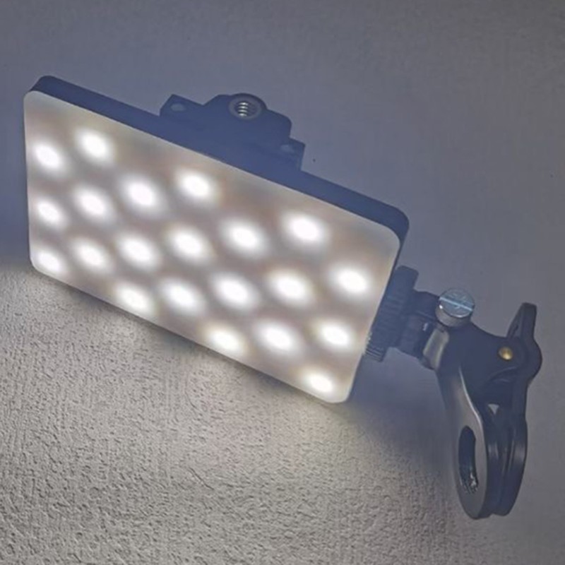 Photography Mobile Lighting - ไฟ LED แบบหนีบพกพาสำหรับการถ่ายภาพและการถ่ายทอดสด เหมาะสำหรับแล็ปท็อปและโทรศัพท์มือถือ