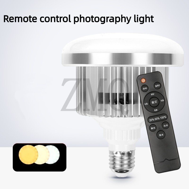 Photography Lighting Meter - หลอดไฟ E27 85W 155W 3200K-5500K LED