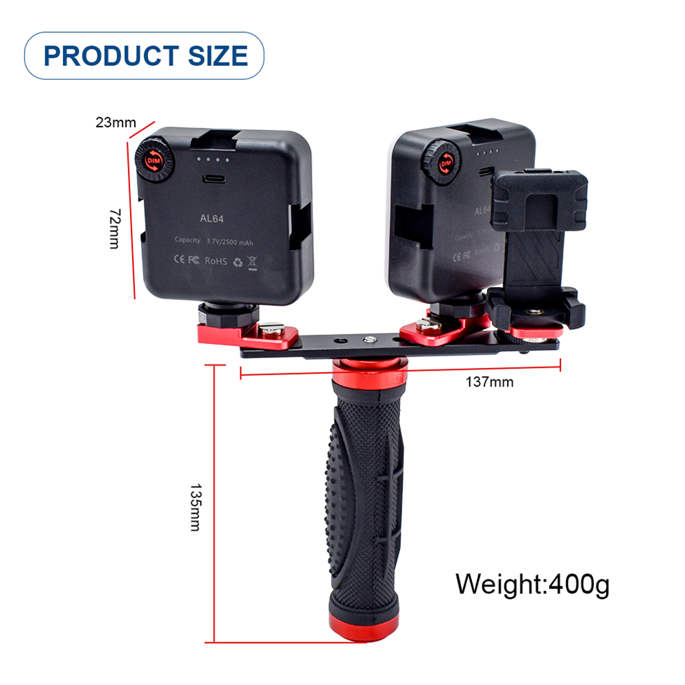 ไฟ LED สำหรับโทรศัพท์มือถือสำห - Photography Lighting Handheld บทวิจารณ์และราคา