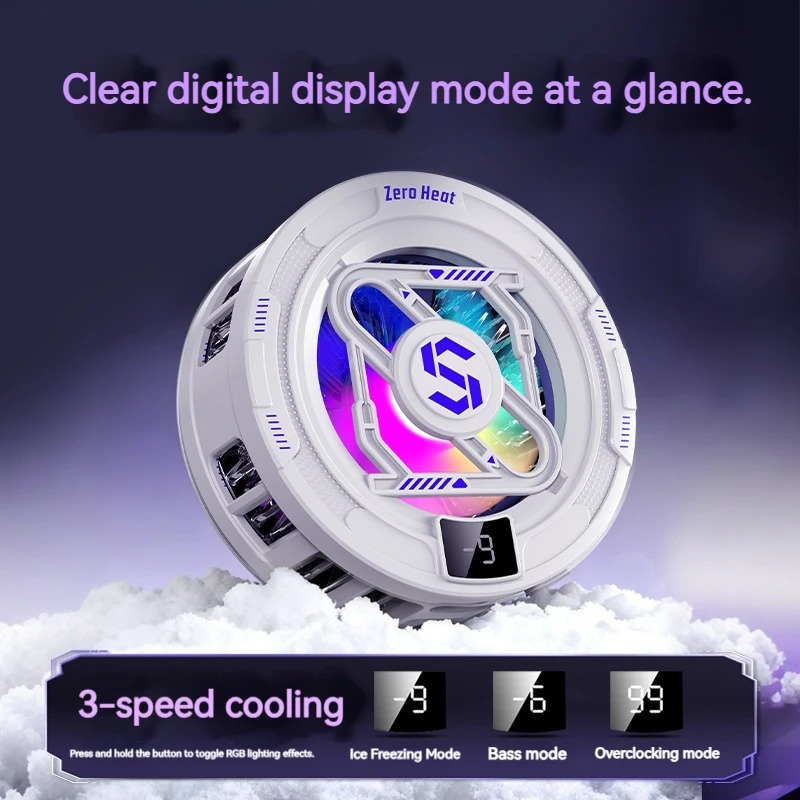 K52 AI Mobile Cooler ตัวระบายค - Photography Lighting Game บทวิจารณ์และราคา