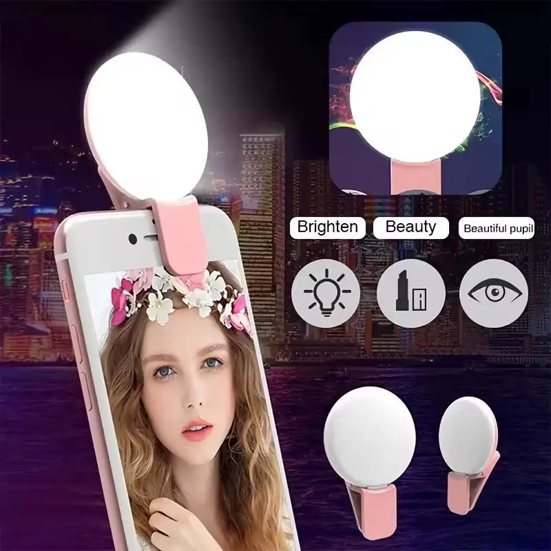 ไฟวงแหวนเซลฟี่ขนาดเล็กแบบพกพา  - Photography Lighting Description บทวิจารณ์และราคา