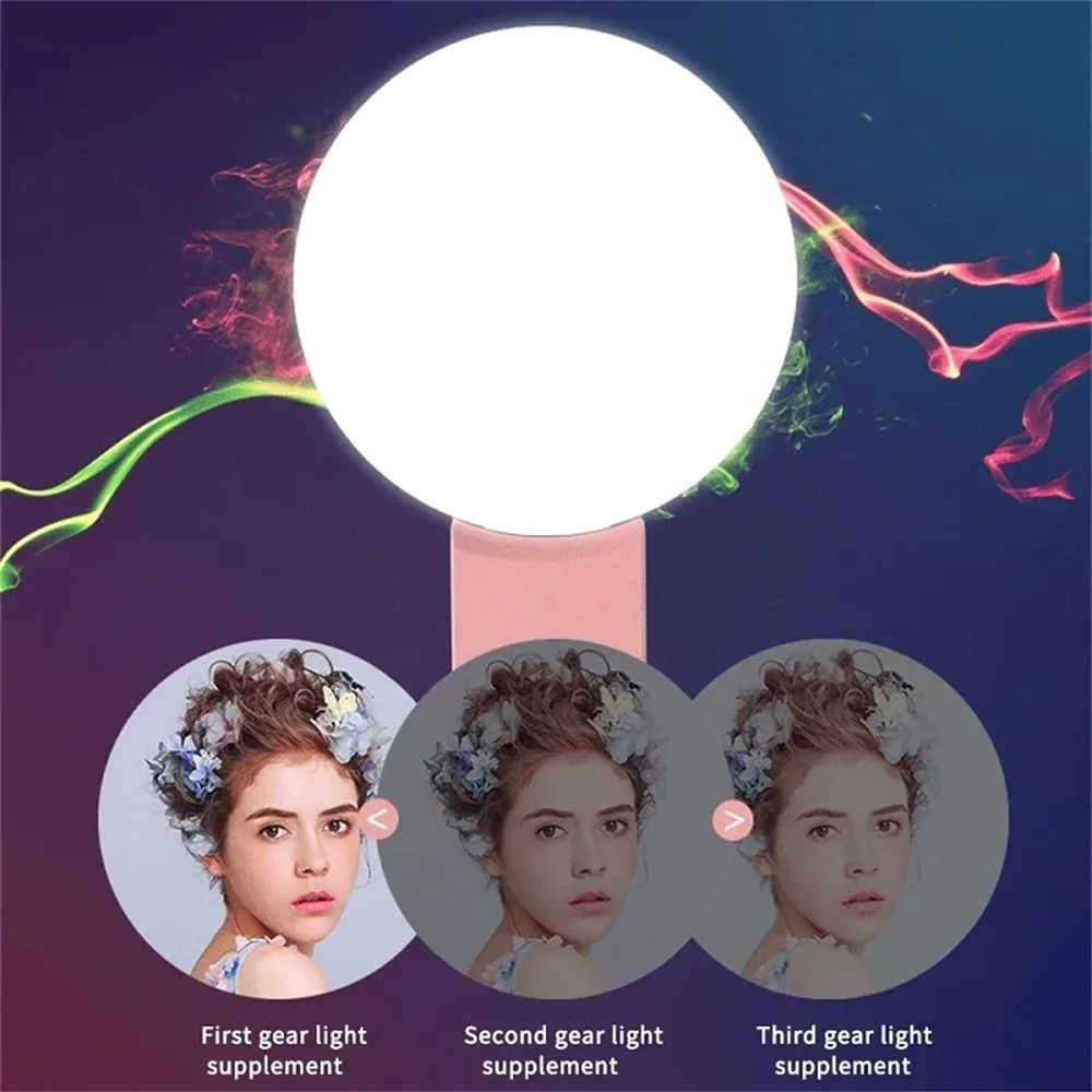 ไฟวงแหวนเซลฟี่ขนาดเล็กแบบพกพา  - Photography Lighting Description บทวิจารณ์และราคา