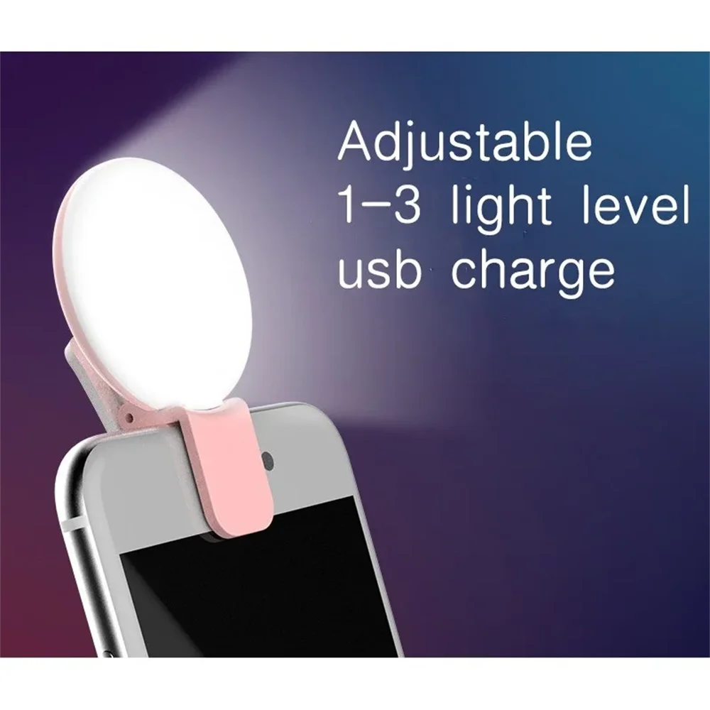 ไฟวงแหวนเซลฟี่ขนาดเล็กแบบพกพา  - Photography Lighting Description บทวิจารณ์และราคา