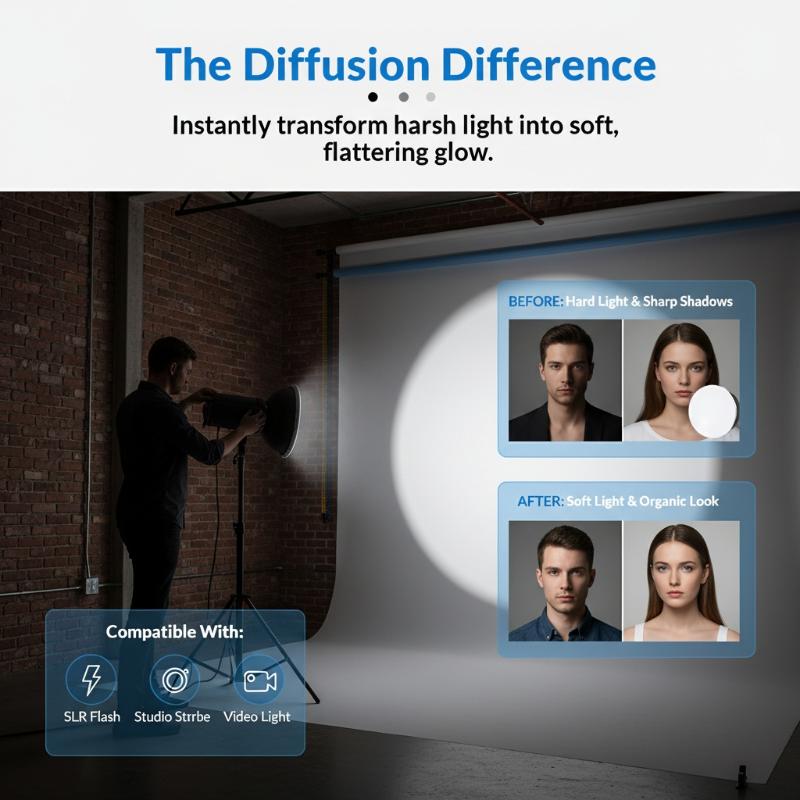 ผ้าคลุมแบบนุ่ม ให้แสงนวล ขนาด  - Photography Lighting Meter บทวิจารณ์และราคา