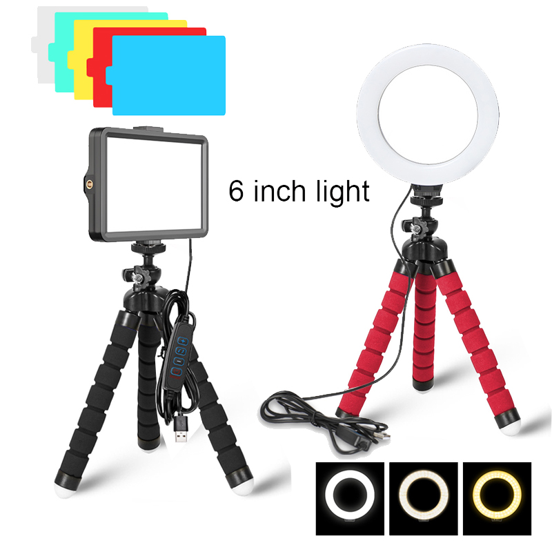 16ซม.Dimmable แหวนไฟ Led Selfi - Photography Mobile Lighting บทวิจารณ์และราคา